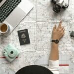 Solo female traveler planning safety and confidence