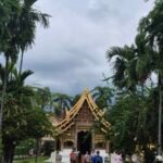 Everyday street scene in Thailand showing quiet daily life