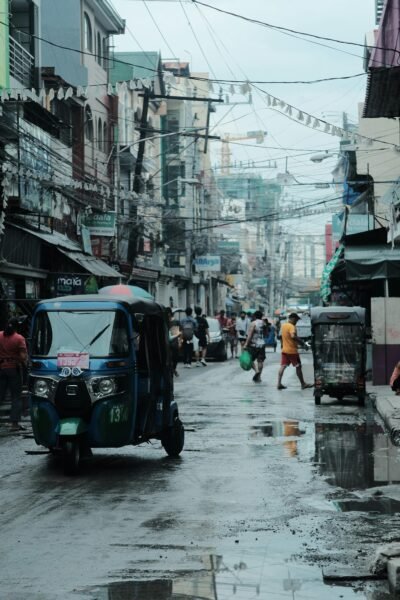 Thailand-daytime-street-scene6 Busy street scene in Phuket during the day